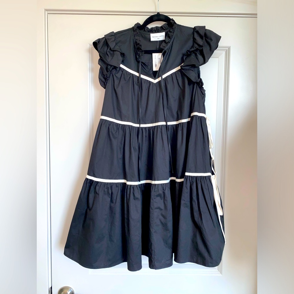 Victoria + Sophia Black Dress Small - NWT - Retail: $88.00